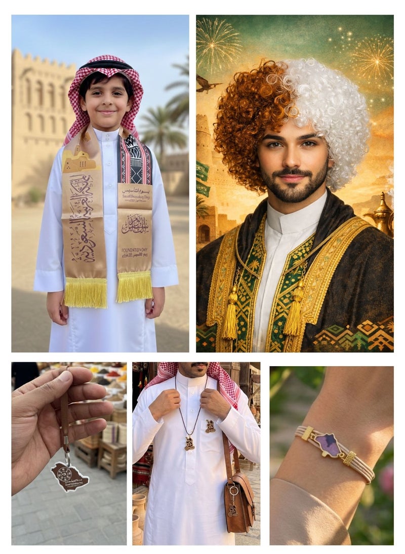 بريميم مجموعة كاملة من ٩ قطع بمناسبة يوم تأسيس المملكة العربية السعودية ١٧٢٧ - Image 4